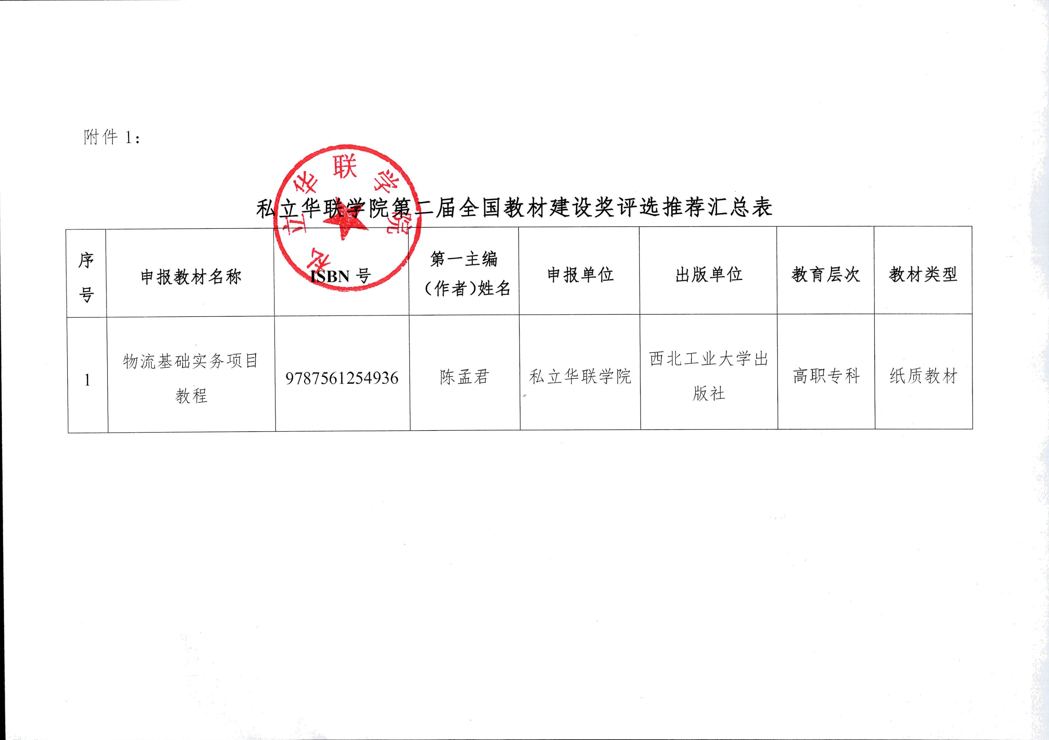 关于第二届全国教材建设奖评选推荐结果的公示